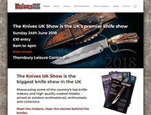 Tablet Screenshot of knives-uk.info